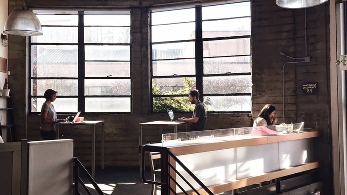 Coffee Bar’s mezzanine (RIP), san francisco, ca